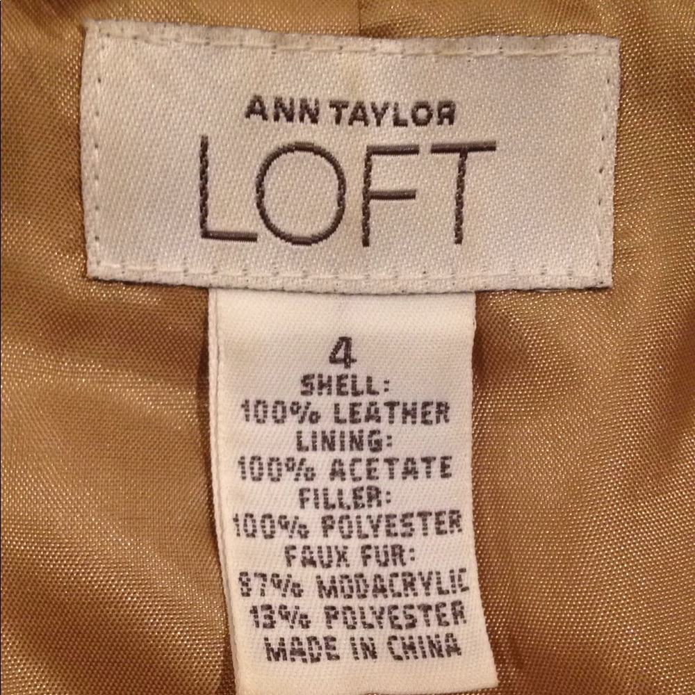 Loft Tan Jacket - image 3